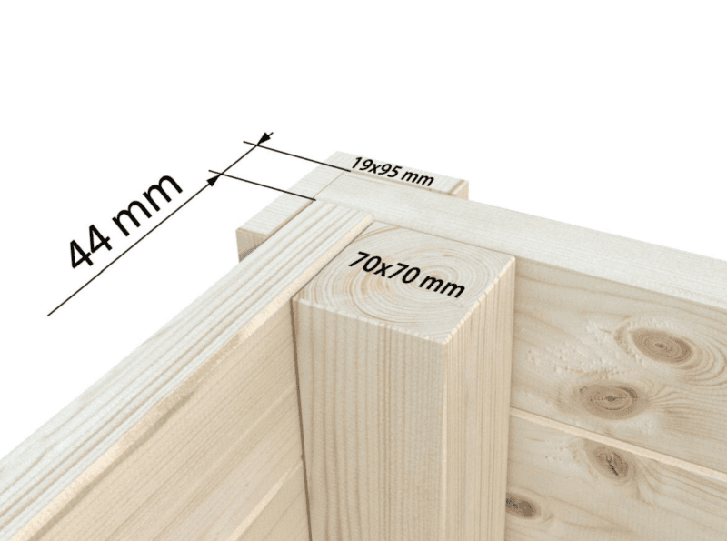 Caseta de madera