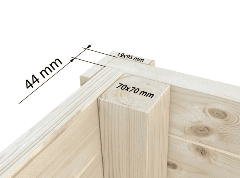 Caseta de madera