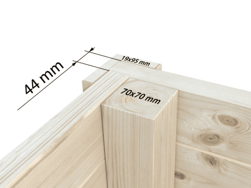 Caseta de madera