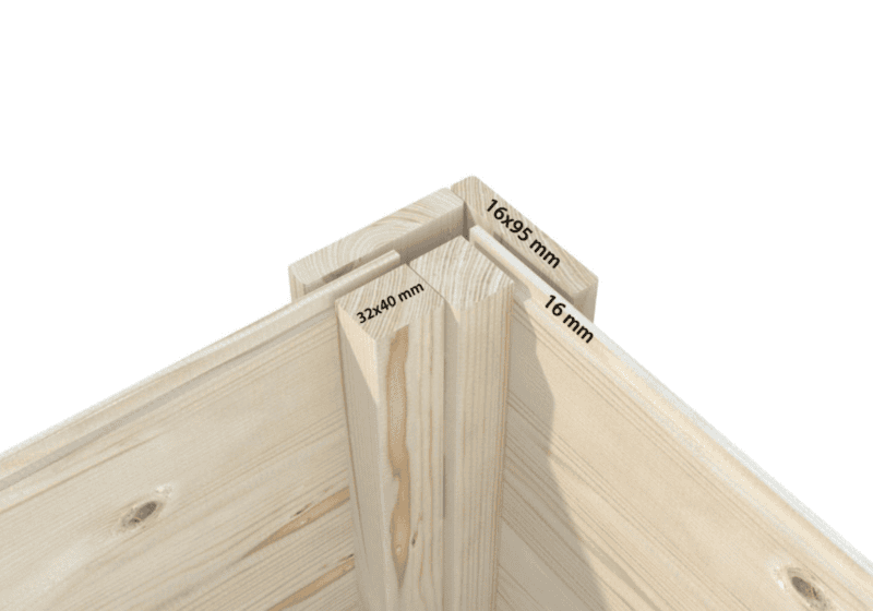 Quiosco de madera
