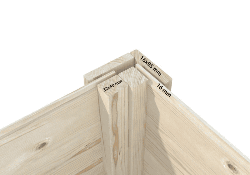 Quiosco de madera