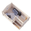 Cabaña de madera