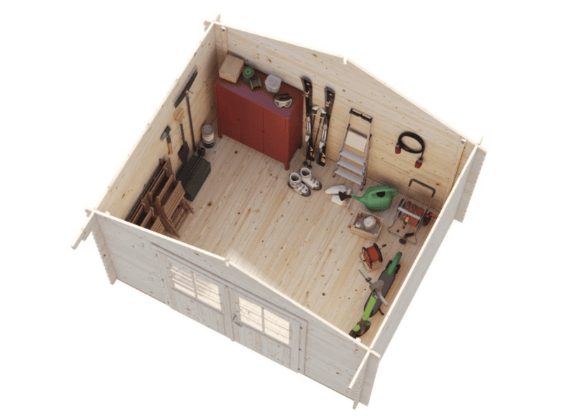 Caseta de madera