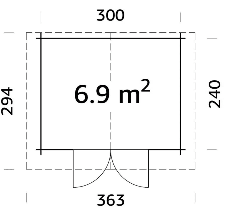 Caseta de madera
