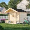 Casita de madera infantil