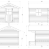 Casita de madera infantil