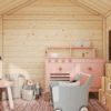 Casita de madera infantil