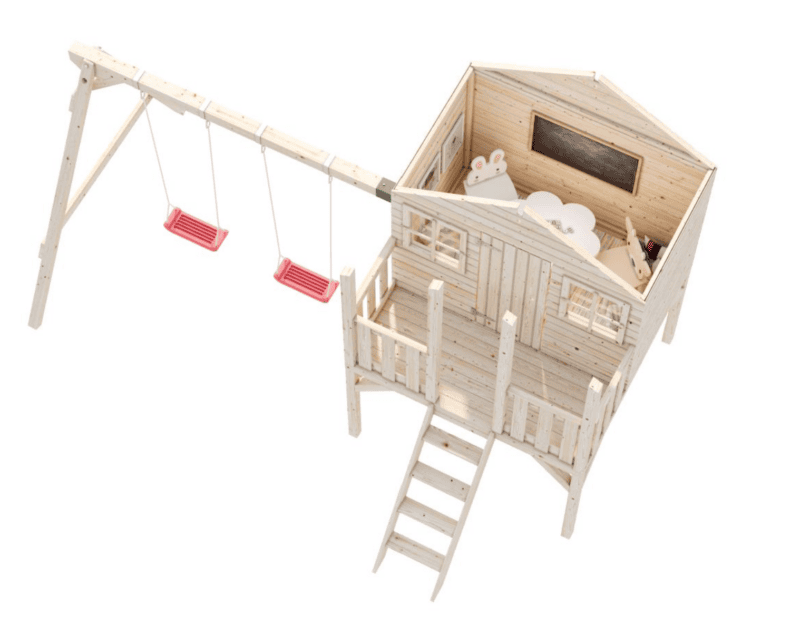Parque Infantil Toby Set 4,22X2,78 L 2M² L 16Mm - Kora Habitat Parque infantil