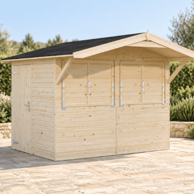 Quiosco de madera