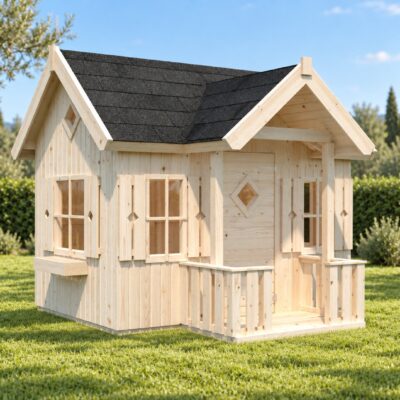 Casita infantil de madera Jennie l 2,33x1,57m l 3,6m² l 16mm