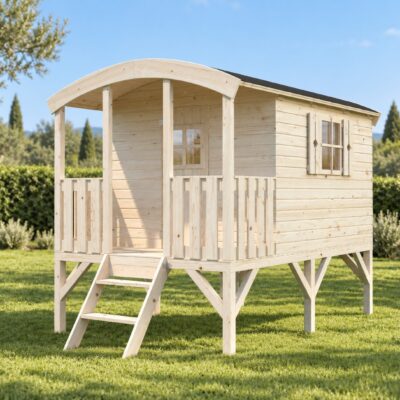 Casita infantil de madera Huck l 1,8x2m l 3,3m² l 16mm