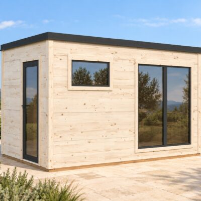 Sauna Grace l 3,9x2,3m l 8,2m² l 56mm
