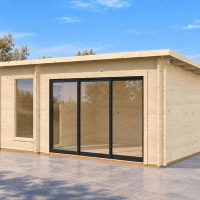 Sauna Sanna Slide de 12,8 m² para exterior