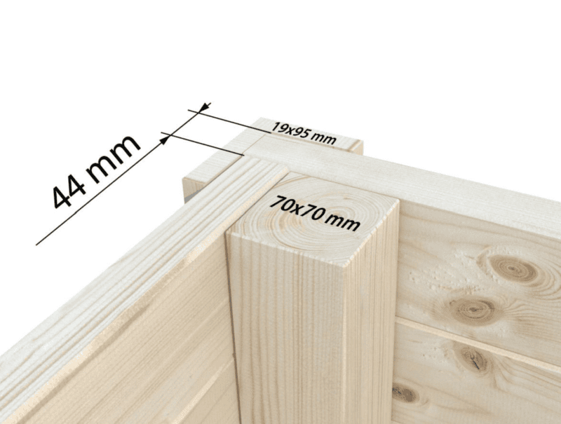 Caseta de madera