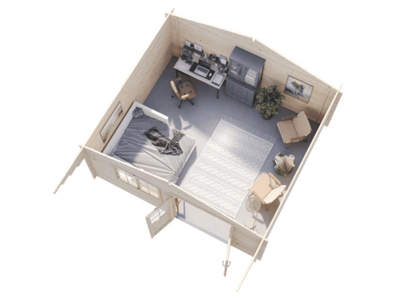 Caseta de madera