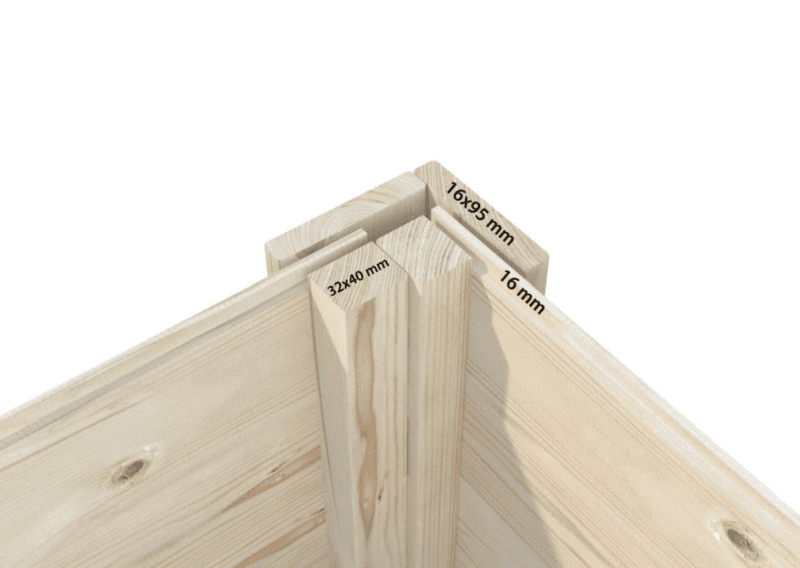 Cobertizo de madera