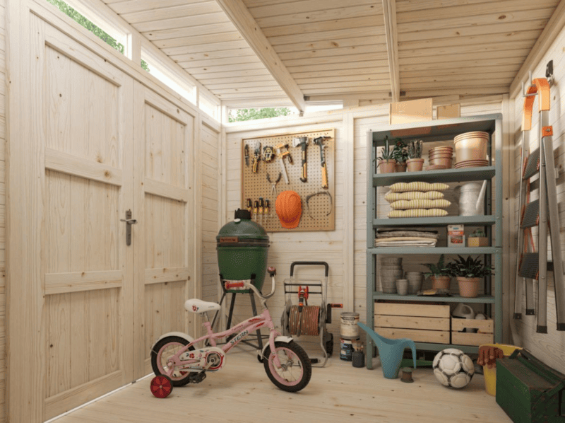Cobertizo de madera