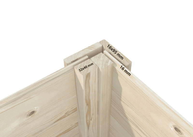 Cobertizo de madera