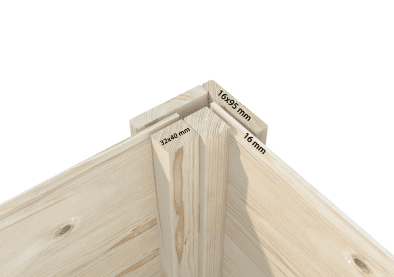 Cobertizo de madera