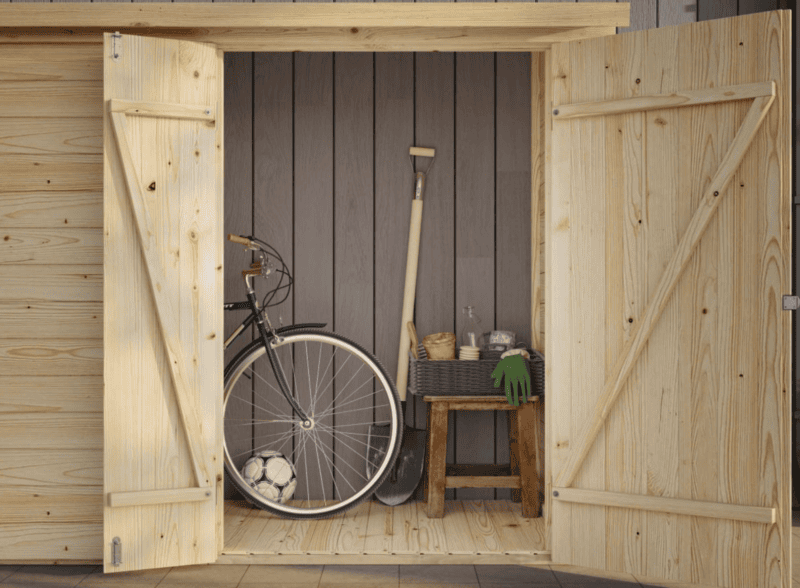 Cobertizo de madera