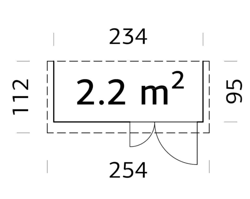 Cobertizo de madera