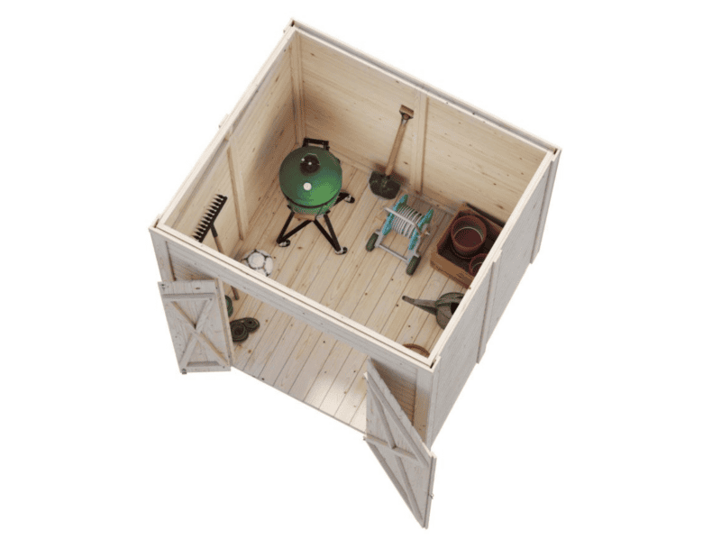 Cobertizo de madera