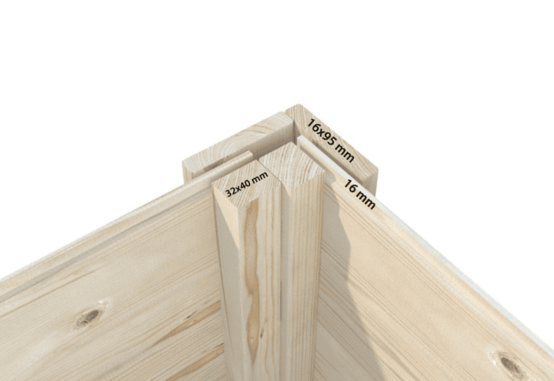 Cobertizo de madera