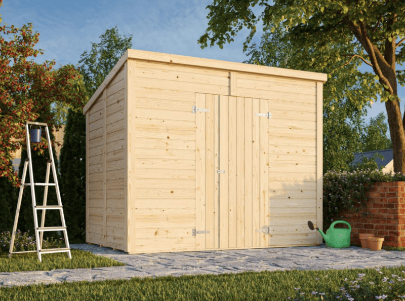 Cobertizo de madera