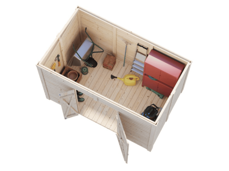 Cobertizo de madera