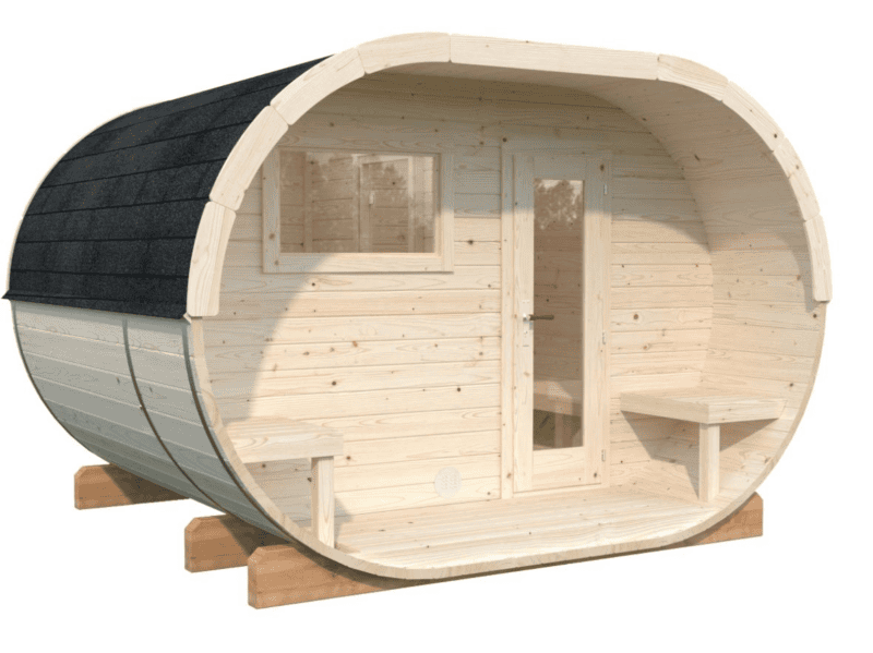 Sauna sauna anette l 3,28x2,7m l 3+1,5m² l 42mm