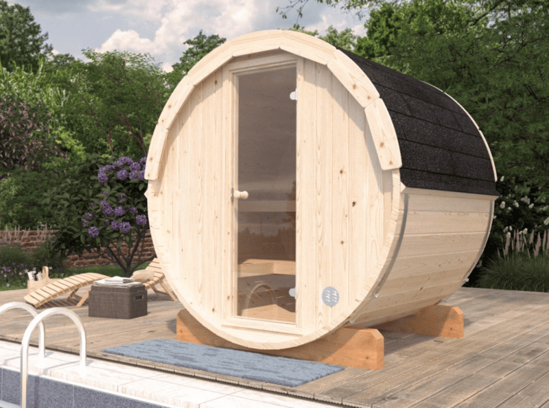 Sauna Anita L 2X1,6M L0,9M² L 42Mm - Kora Habitat Sauna sauna anita l 2x1,6m l0,9m² l 42mm