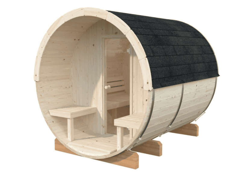 Sauna sauna anita l 2,2x2,5m l 1,3+0,7m² l 42mm