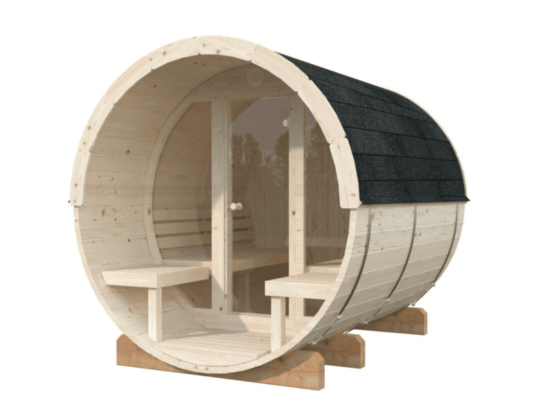 Sauna sauna anita l 2,2x2,5m l 1,3+0,7m² l 42mm