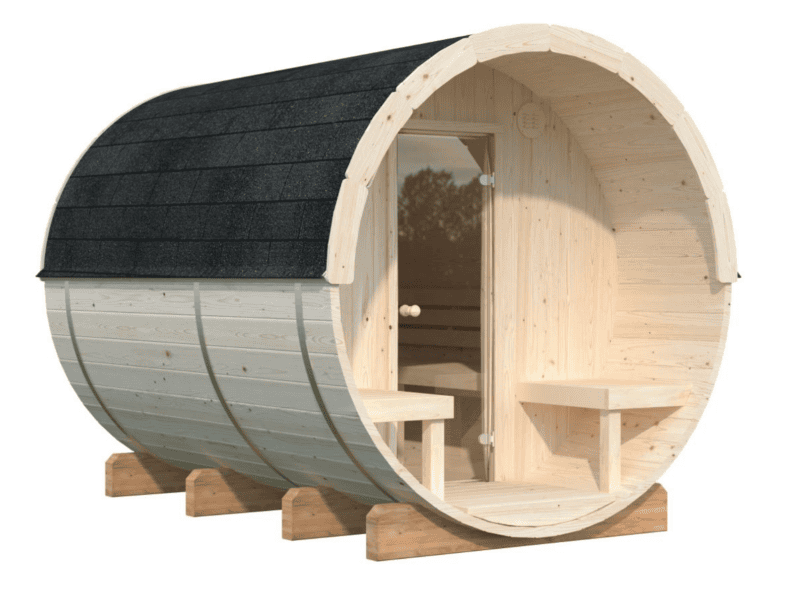 Sauna sauna anita l 2,2x2,9m l 1,6+0,7m² l 42mm