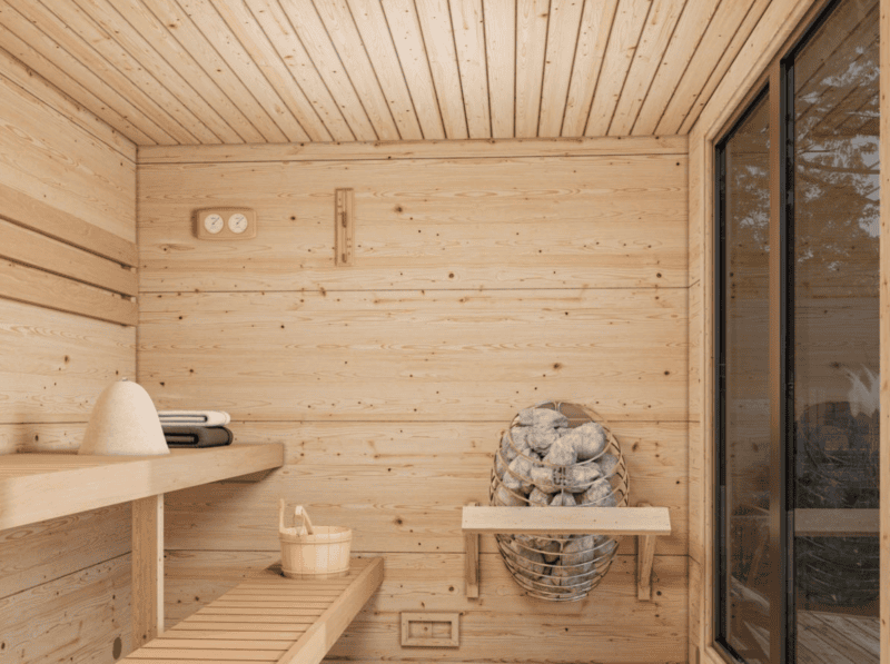 Sauna sauna grace l 2,5x2,3m l 5,3m² l 56mm