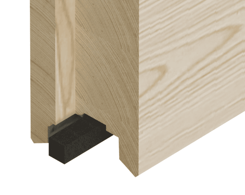 Sauna sauna grace l 3,9x2,3m l 8,2m² l 56mm