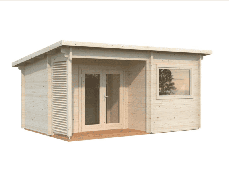 Sauna sauna sanna l 4,8x3,2m l 11,5m² l 44mm