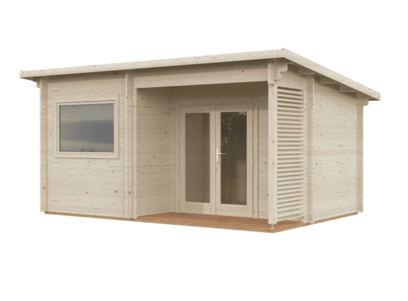 Sauna sauna sanna l 4,8x3,2m l 11,5m² l 44mm