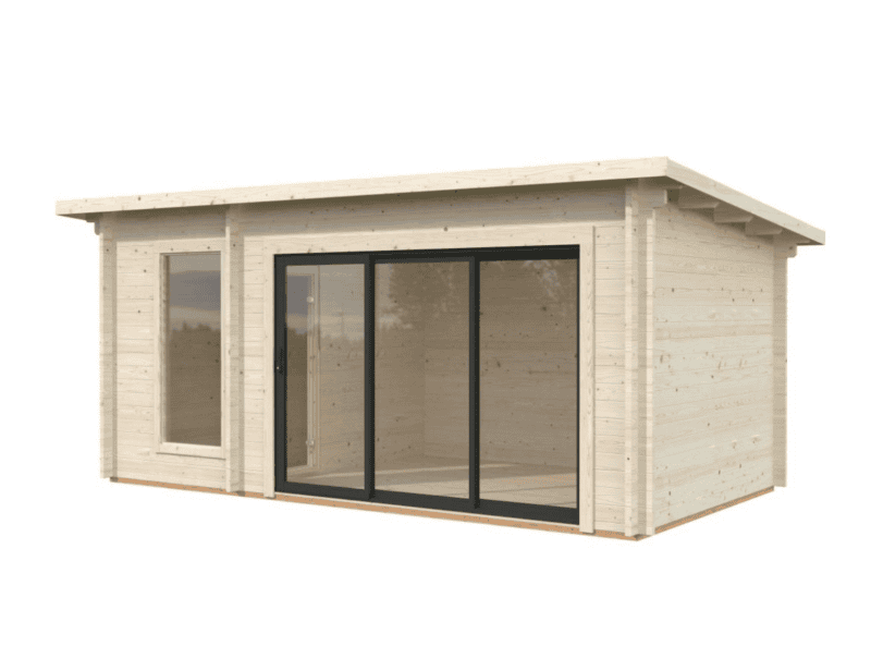 Sauna sauna sanna slide l 5x2,7m l 12,8m² l 44mm