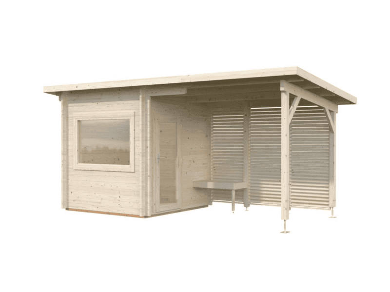 Sauna sauna sanna l 4,9x2,1m l 4,1+5,9m² l 44mm