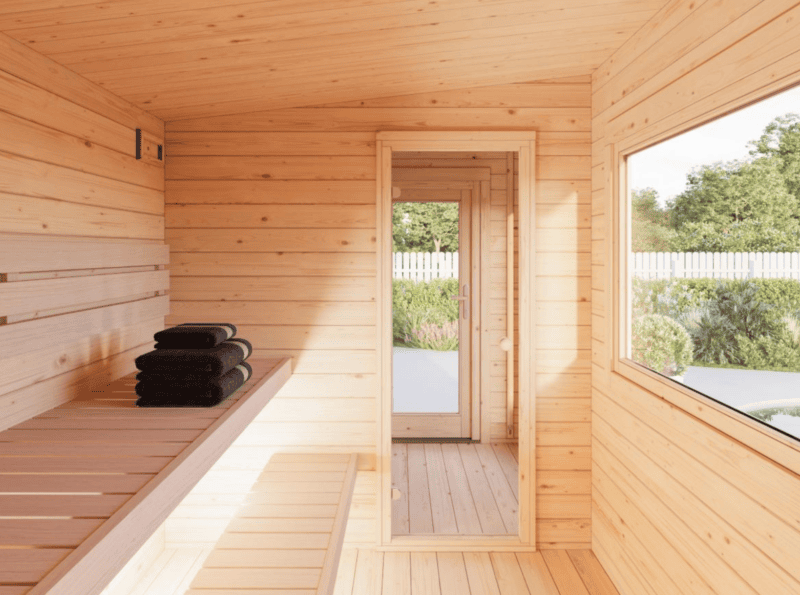 Sauna sauna sanna l 3,5x2,1m l 6,8m² l 44mm