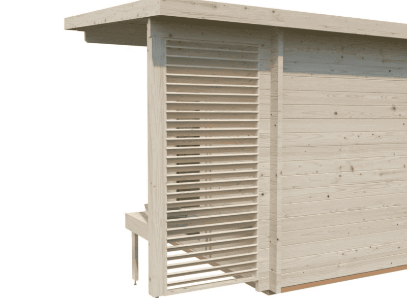 Sauna sauna sanna l 3,5x2,1m l 6,8m² l 44mm