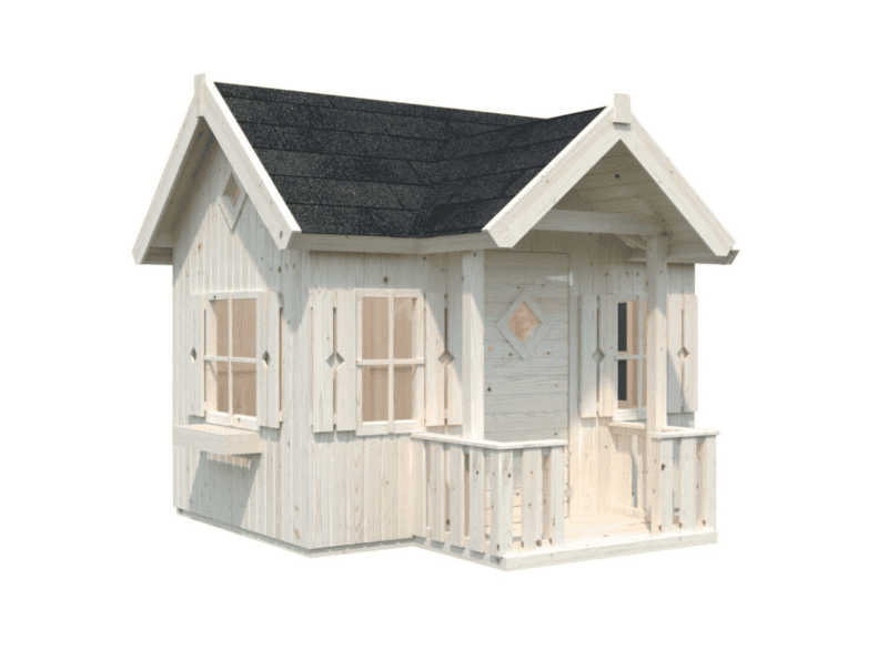 Casita infantil de madera casita infantil de madera jennie l 2,33x1,57m l 3,6m² l 16mm