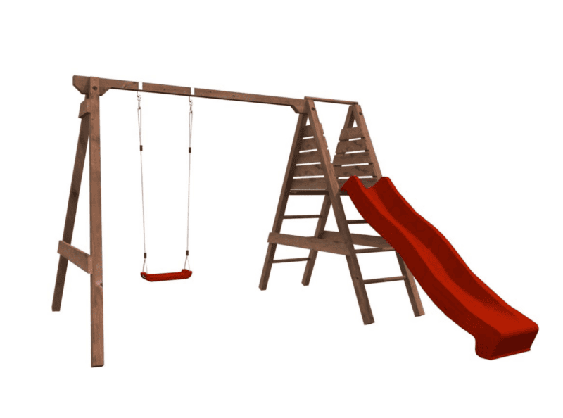 Parque infantil de madera parque infantil de madera jonas l 3x2,2m l 6,6m²