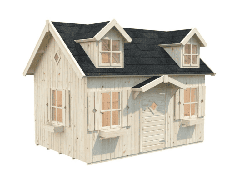 Casita infantil de madera casita infantil de madera marie l 2,86x1,93m l 5,4m² l 16mm