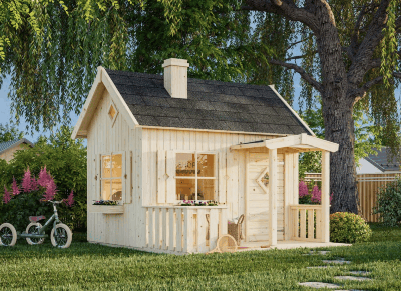 Casita infantil de madera casita infantil de madera otto l 2,33x1,57m l 3,6m² l 16mm