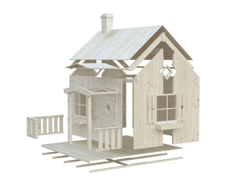 Casita infantil de madera casita infantil de madera otto l 2,33x1,57m l 3,6m² l 16mm