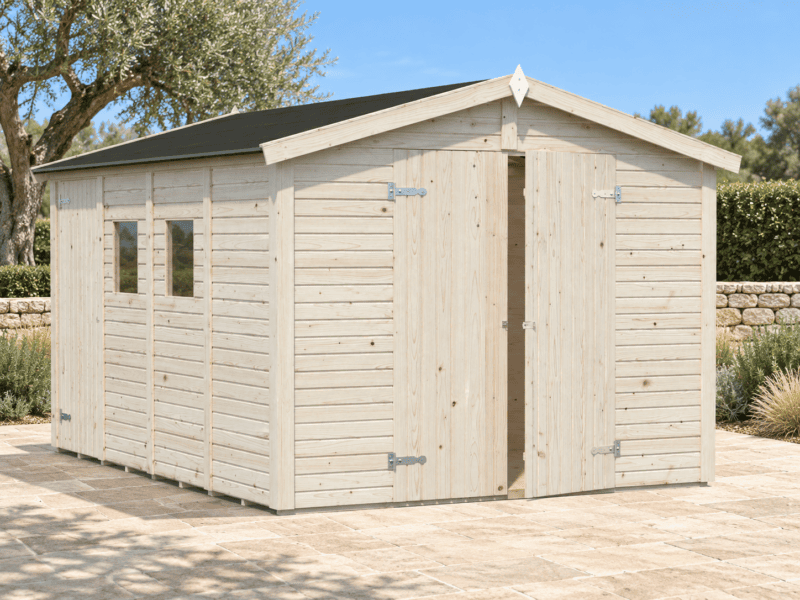 Cobertizo de madera