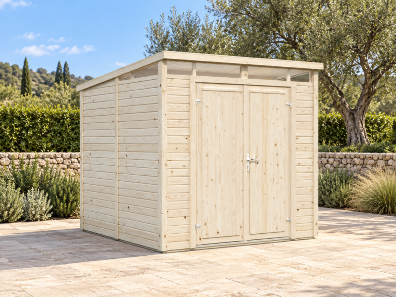 Cobertizo de madera