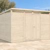 Cobertizo de madera